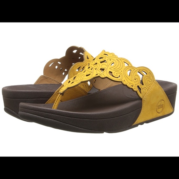 yellow fitflops